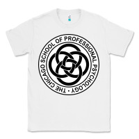 White The Chicago School of Professional Psychology Classic Tee - artisFamous