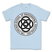 Dusty Blue The Chicago School of Professional Psychology Classic Tee - artisFamous