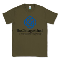 Army Green The Chicago School of Professional Psychology Classic Tee - artisFamous