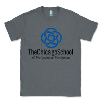 Charcoal Heather The Chicago School of Professional Psychology Classic Tee - artisFamous