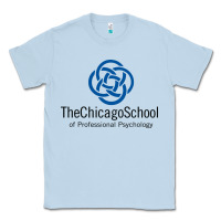 Dusty Blue The Chicago School of Professional Psychology Classic Tee - artisFamous