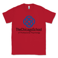 Red The Chicago School of Professional Psychology Classic Tee - artisFamous