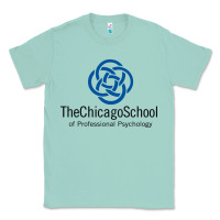 Seafoam The Chicago School of Professional Psychology Classic Tee - artisFamous