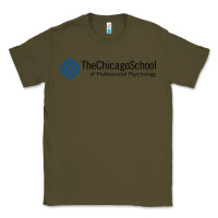Army Green The Chicago School of Professional Psychology Classic Tee - artisFamous