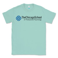 Seafoam The Chicago School of Professional Psychology Classic Tee - artisFamous