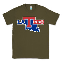 Army Green louisiana tech athletics Classic Tee - artisFamous
