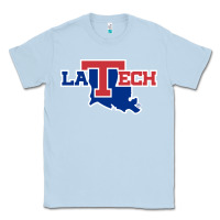 Dusty Blue louisiana tech athletics Classic Tee - artisFamous