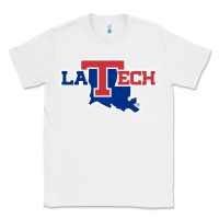 White louisiana tech athletics Classic Tee - artisFamous