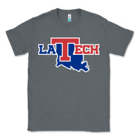 Charcoal Heather louisiana tech athletics Classic Tee - artisFamous