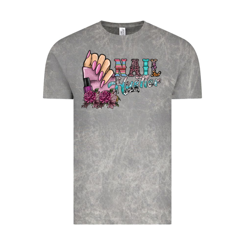 Nail Hustler Vintage Tee by SublimationCraftShop | Teevron