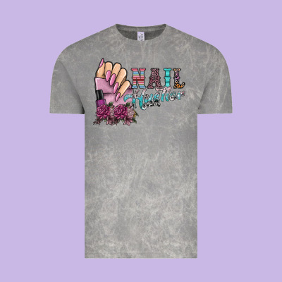 Nail Hustler Vintage Tee Designed By Sublimationcraftshop