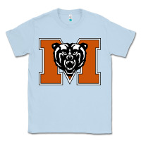 Dusty Blue mercer bears Classic Tee - artisFamous