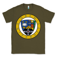 Army Green drew university Classic Tee - artisFamous