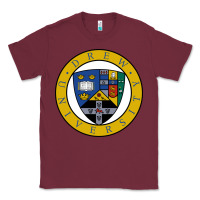 Burgundy drew university Classic Tee - artisFamous