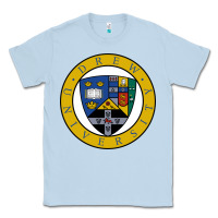 Dusty Blue drew university Classic Tee - artisFamous