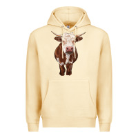 Pina Colada hereford cow Premium Hoodie - RanaPortraitStore