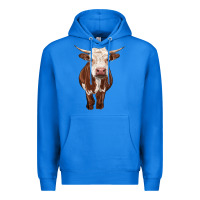 True Royal hereford cow Premium Hoodie - RanaPortraitStore