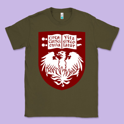 College Of Chicago Classic Tee Designed By Artisfamous