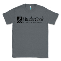 Charcoal Heather Vandercook College of Music Classic Tee - artisFamous