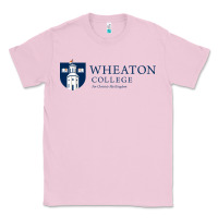 Bubblegum Pink Wheaton College (Illinois) Classic Tee - artisFamous