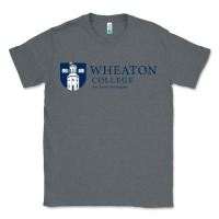 Charcoal Heather Wheaton College (Illinois) Classic Tee - artisFamous
