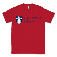 Red Wheaton College (Illinois) Classic Tee - artisFamous