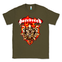 Army Green hatebreed 3 Classic Tee - artisFamous