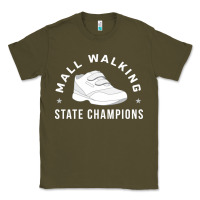 Army Green funny mall walking state champions Classic Tee - artisFamous