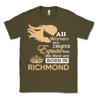 Women Are Born In Richmond Classic Tee | Teevron