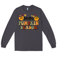 Smoke hello pumpkin season Long Sleeve Tee - BarkalooDesign