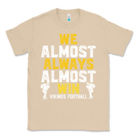Mushroom vikings we almost always almost win   funny sports Classic Tee - artisFamous