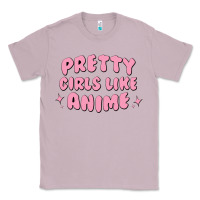 Lilac Pretty Girls Like Anime Classic Tee - artisFamous