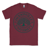 Burgundy jacksonville university Classic Tee - artisFamous