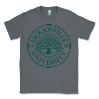 Charcoal Heather jacksonville university Classic Tee - artisFamous