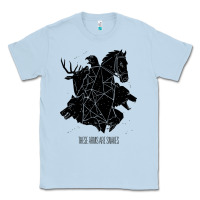 Dusty Blue these arms are snakes Classic Tee - artisFamous