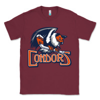 Burgundy Condors, The Bakersfield Classic Tee - artisFamous