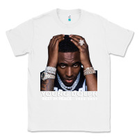 White Rest in Peace Young Dolph Classic Tee - artisFamous