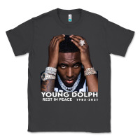 Smoke Rest in Peace Young Dolph Classic Tee - artisFamous
