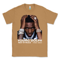 Toasted Coconut Rest in Peace Young Dolph Classic Tee - artisFamous