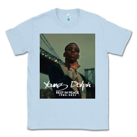 Dusty Blue Rest in Peace Young Dolph Classic Tee - artisFamous