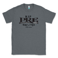 Charcoal Heather Rest in Peace Young Dolph Classic Tee - artisFamous
