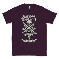 Plum suicidal tendencies Classic Tee - artisFamous