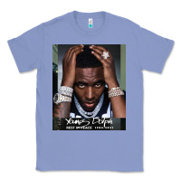 Colony Blue Rest in Peace Young Dolph Classic Tee - artisFamous