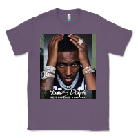 Lavender Rest in Peace Young Dolph Classic Tee - artisFamous