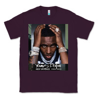 Plum Rest in Peace Young Dolph Classic Tee - artisFamous