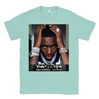 Seafoam Rest in Peace Young Dolph Classic Tee - artisFamous