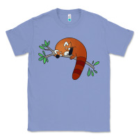 Colony Blue red panda sleeping Classic Tee - artisFamous