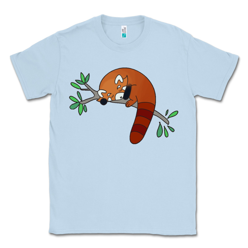 Red Panda Sleeping Classic Tee by artisFamous | Teevron
