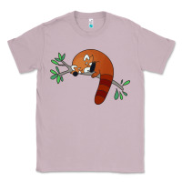 Lilac red panda sleeping Classic Tee - artisFamous