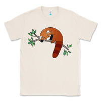 Natural red panda sleeping Classic Tee - artisFamous